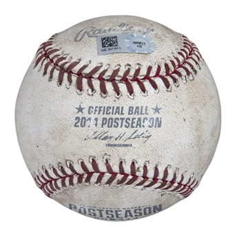 2014 Madison Bumgarner Game Used NLCS Game 1 Baseball (MLB Authenticated)